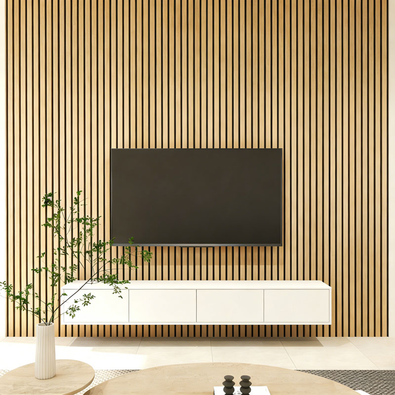 Slatted Wooden Acoustic Panel