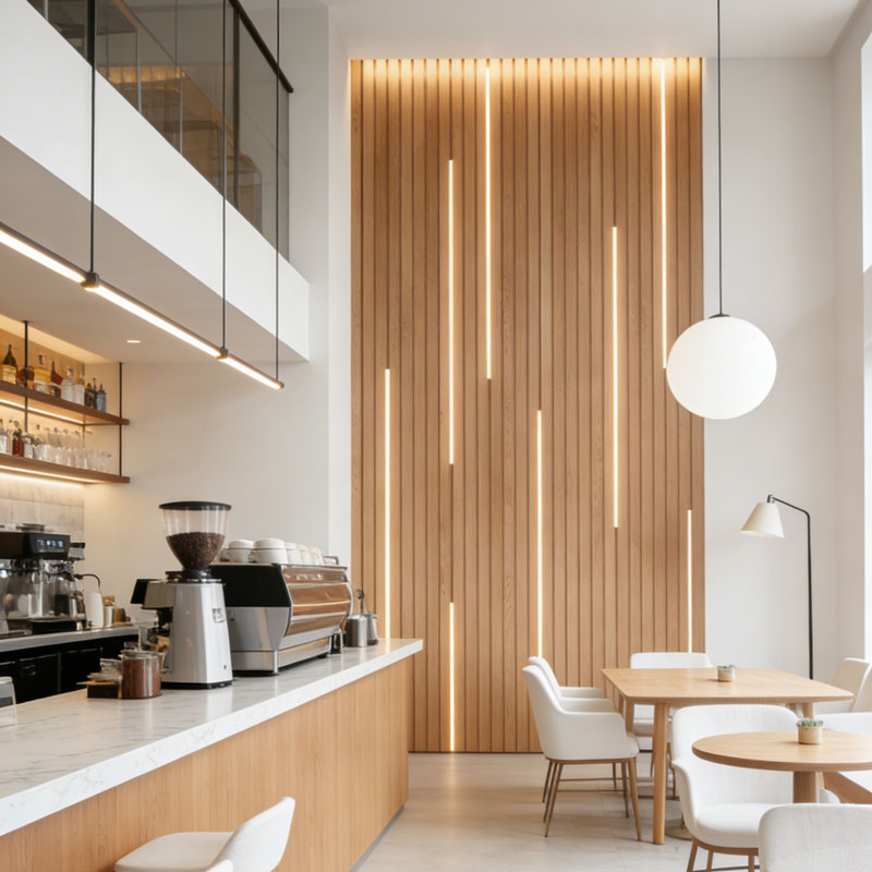 Slatted Wooden Acoustic Panel