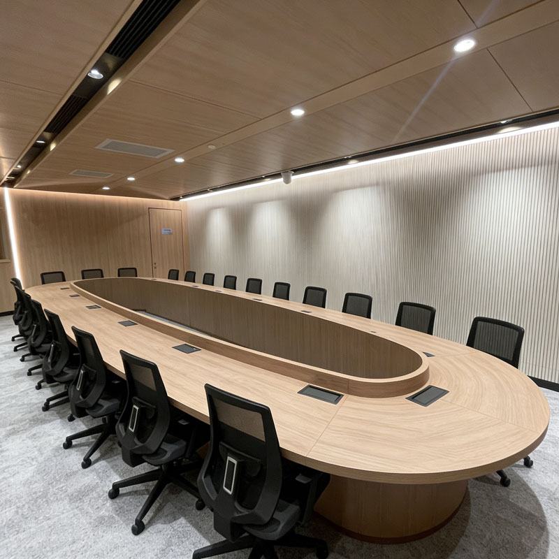 Grooved Wooden Acoustic Panel