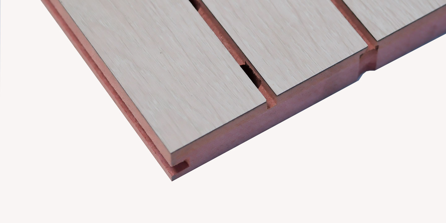 Grooved Wooden Acoustic Panel