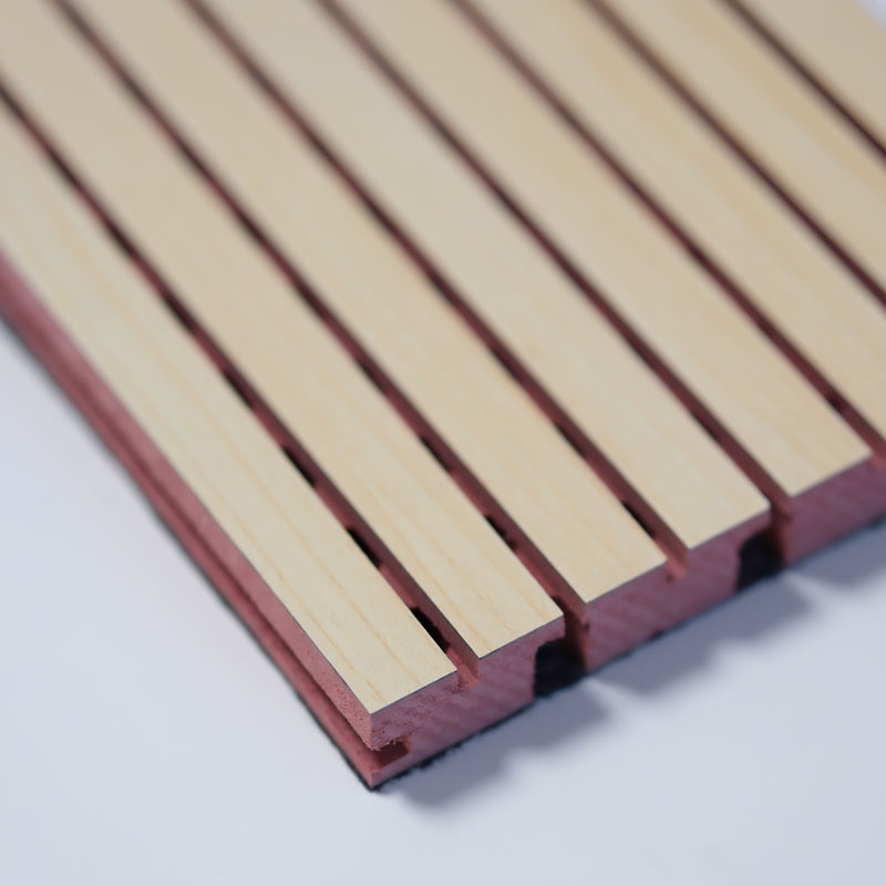 Grooved Wooden Acoustic Panel