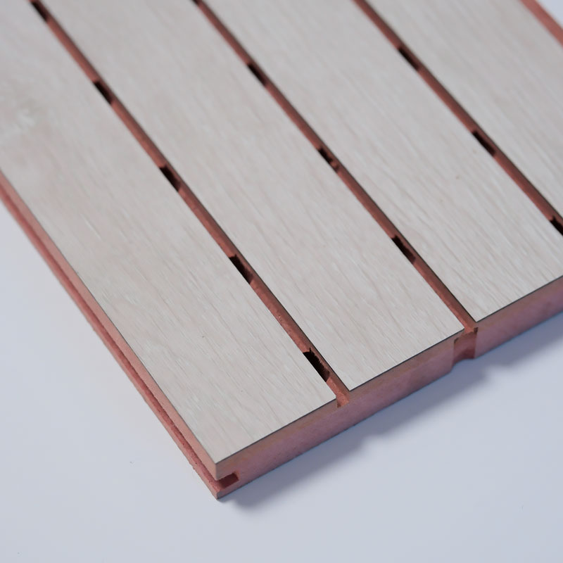 Grooved Wooden Acoustic Panel