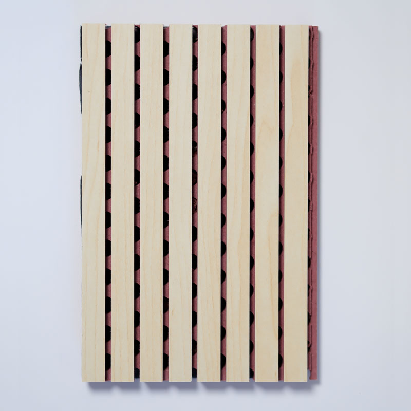 Grooved Wooden Acoustic Panel