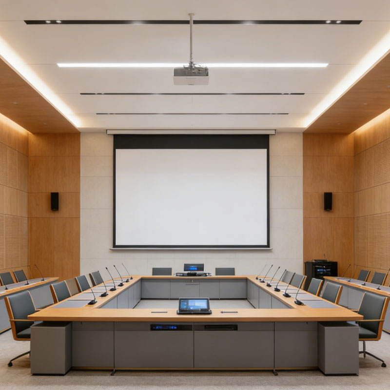 Perforated Wooden Acoustic Panel