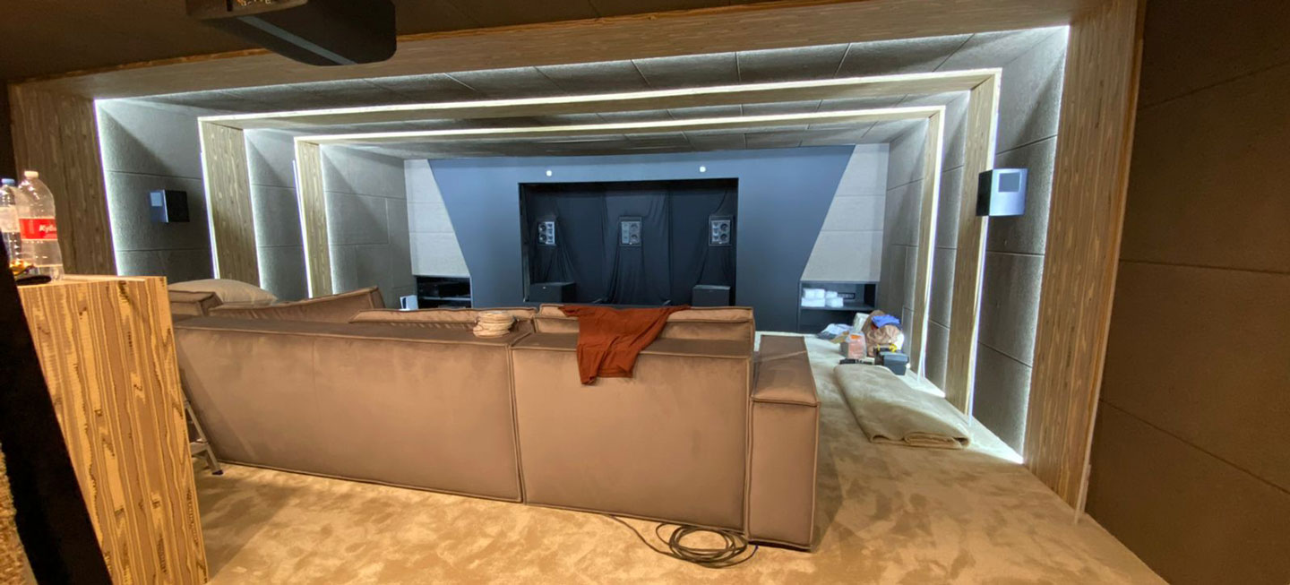 East Africa Residential Private Home Cinema