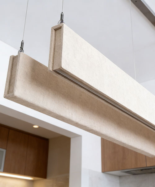 Polyester Fiber Acoustic Ceiling Baffle